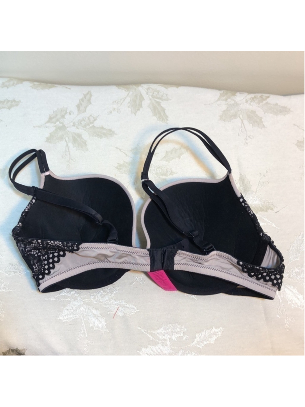 La Senza push-up underwire bra black lace 34D - Picture 5 of 8